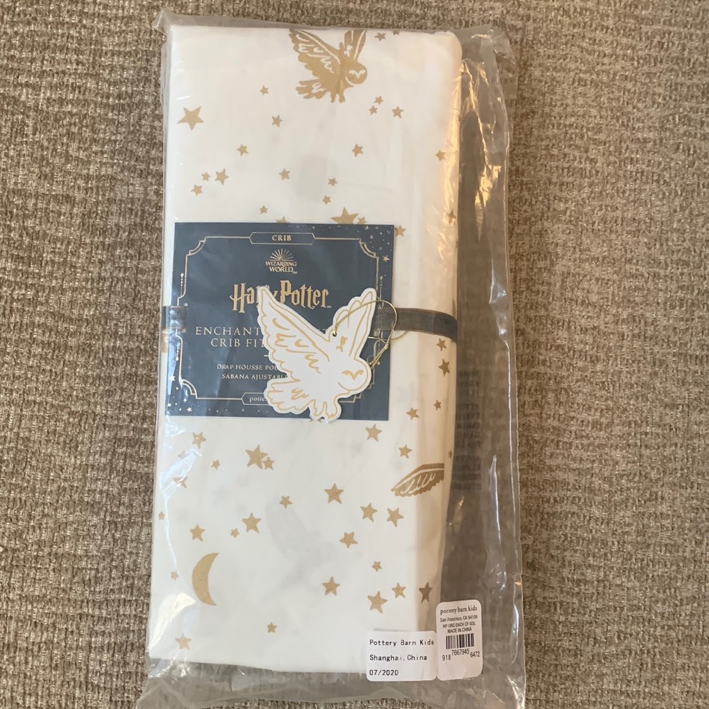 Harry Potter crib sheet pottery barn